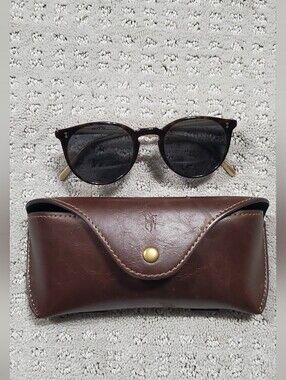 Oliver Peoples O'Malley Sun RX glasses classic round frame Handcrafted In Italy